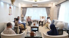 Wali Kota Makassar, Munafri Arifuddin bersama Eko Ricky Susanto selaku Direktur Pemasaran Ritel PT Pertamina Patra Niaga dan jajaran