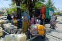 Penyaluran air bersih sebanyak  3.043.800 liter air melalui 310 titik distribusi