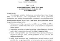 Surat Edaran Dinas Pendidikan tentang Pelaksanaan Pembelajaran Tatap Muka bagi Murid Jenjang TK, SD, dan SMP di Kota Makassar.
