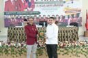 Wali Kota Makassar, Munafri Arifuddin setelah memberikan motivasi bagi mahasiswa baru Universitas Cokroaminoto Makassar