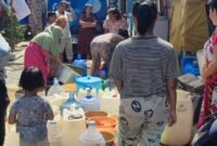 Distribusi air bersih oleh PDAM Kota Makassar
