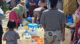 Distribusi air bersih oleh PDAM Kota Makassar