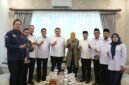 Wali Kota Makassar, Munafri Arifuddin dan BAZNAS Kota Makassar bersama pimpinan BAZNAS RI, Hj. Saidah Sakwan 