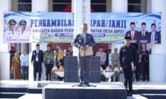 Lantik Anggota BPD 2026–2034, Bupati Paris Yasir: Jaga Kepercayaan dan Serap Aspirasi Masyarakat