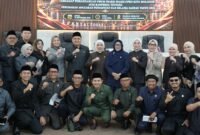Wali Kota Makassar, Munafri Arifuddin dan Wakil Wali Kota Makassar Aliyah Mustika Ilham bersama fraksi-fraksi DPRD Kota Makassar