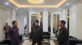 Ketua PDGI Wilayah Sulselbar, drg. Ardianyah S. Pawinru saat bertemu Wali Kota Makassar, Munafri Arifuddin
