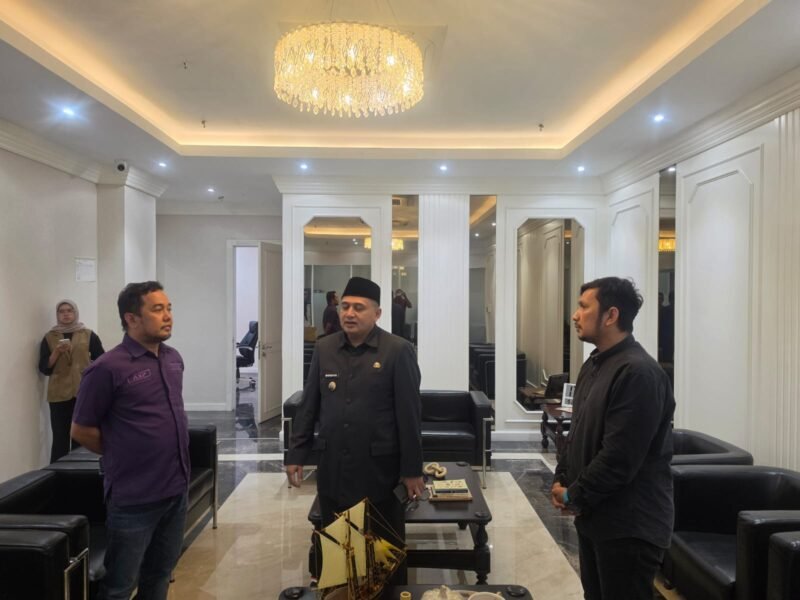 Ketua PDGI Wilayah Sulselbar, drg. Ardianyah S. Pawinru saat bertemu Wali Kota Makassar, Munafri Arifuddin