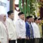 Wali Kota Makassar,Munafri Arifuddin bersama para imam kelurahan, imam masjid, serta Kepala KUA se-Kota Makassar.