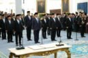 Momen Pelantikan Menteri, Wamen dan Kapolri