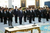 Momen Pelantikan Menteri, Wamen dan Kapolri