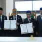 Bupati Jeneponto H. Paris Yasir, S.E., M.M bersama Ketua Pengadilan Negeri Jeneponto Firdaus Zainal, S.H., M.H.