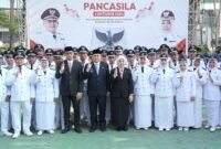 Wali Kota Makassar, Munafri Arifuddin setelah melaksanakan upacara peringatan Hari Kesaktian Pancasila