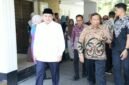 Direktur Jenderal Kesehatan Lanjutan Kementerian Kesehatan, Azhar Jaya, saat bertemu Wali Kota Makassar Munafri Arifuddin di Rumah Jabatan Wali Kota Makassar