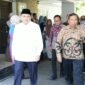 Direktur Jenderal Kesehatan Lanjutan Kementerian Kesehatan, Azhar Jaya, saat bertemu Wali Kota Makassar Munafri Arifuddin di Rumah Jabatan Wali Kota Makassar