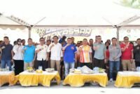 Wali Kota Makassar, Munafri Arifuddin bersama Ketua KONI dan jajaran serta pengurus Cabang Olahraga