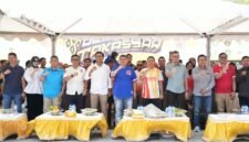 Wali Kota Makassar, Munafri Arifuddin bersama Ketua KONI dan jajaran serta pengurus Cabang Olahraga