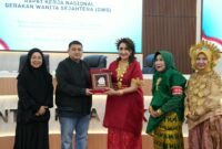 Wali Kota Makassar Munafri Arifuddin pada Rakernas II Gerakan Wanita Sejahtera (GWS) Sulawesi Selatan