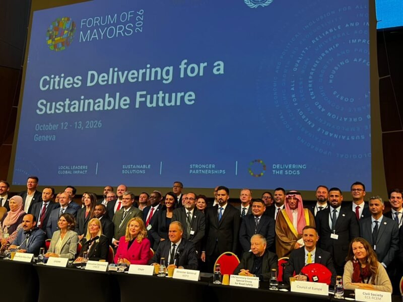 Wali Kota Makassar, Munafri Arifuddin dalam United Nations Forum of Mayors 2026 di Jenewa