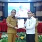 Bupati Jeneponto, H. Paris Yasir, S.E., M.M., bersama epala Balai Pelatihan Vokasi dan Produktivitas (BPVP) Bantaeng, Dr. Arsyad