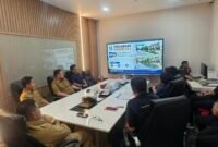 Direksi Perumda Parkir Makassar Raya saat bertemu Walikota Makassar Munafri Arifuddin