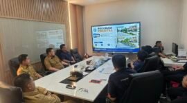 Direksi Perumda Parkir Makassar Raya saat bertemu Walikota Makassar Munafri Arifuddin